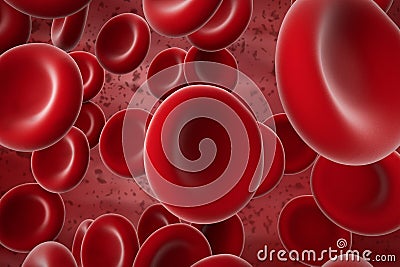 Red blood cells Stock Photo