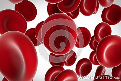 Red blood cells Stock Photo