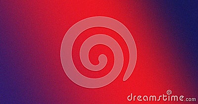 Red and blue grainy noise texture background. Abstract gradient backdrop with digital rough effect for modern design Stock Photo