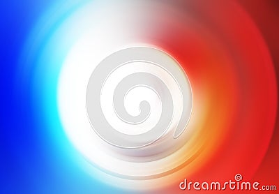 Red and blue motion swirl background Cartoon Illustration