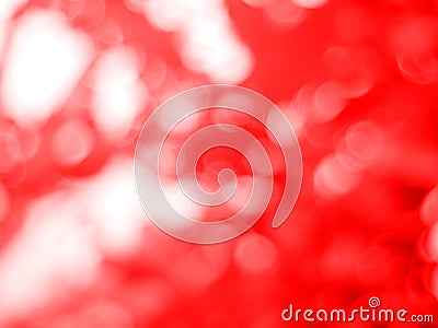 Effect red bokeh light background. concept red valentine Stock Photo