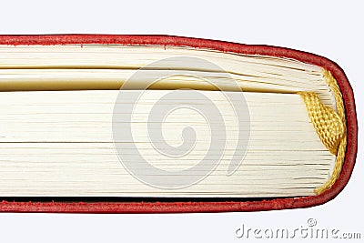 Red book detail Stock Photo