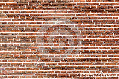 Red brick background Stock Photo