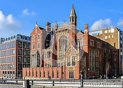 Red brick Victorian house Editorial Stock Photo