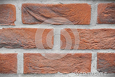 Red Brick Wall Stock Photo