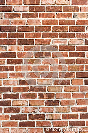 Red brick wall Stock Photo