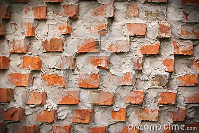 Red brick wall, abstrack background template Stock Photo