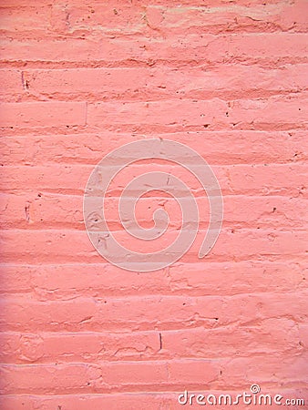 Red Brick wall, old brickwork Stock Photo