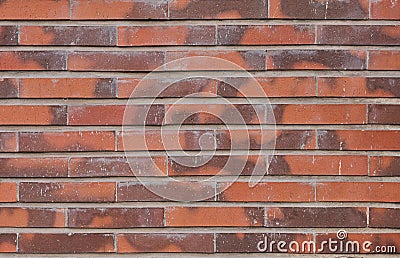 Red brick wall texture background. Stock Photo