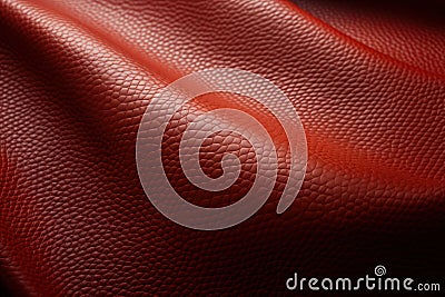 Red-brown luxurious leather backdrop Stock Photo