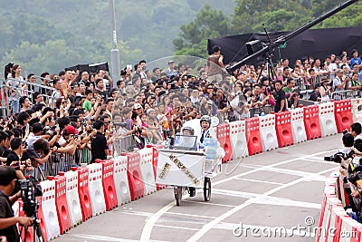 Red Bull Soapbox Hong Kong 2012 Editorial Stock Photo