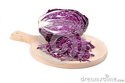Red cabbage Stock Photo