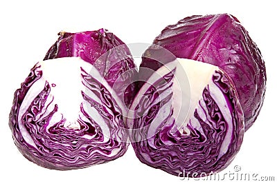 Red Cabbages Stock Photo