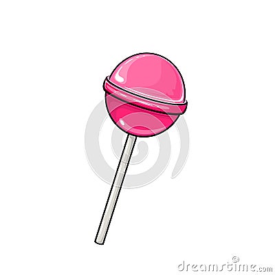 Red candy Vector Illustration