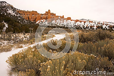 Red Canyon Dixie National Forest Panguitch Utah Stock Photo