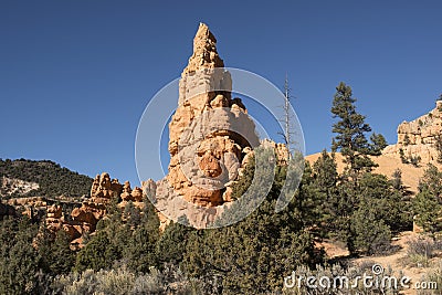 Red Canyon, Utah Stock Photo