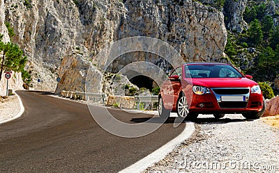 Red car Stock Photo