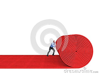 Red carpet Stock Photo