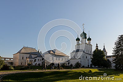 Red Chamber in Rostov Kremlin. Editorial Stock Photo