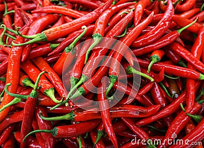 Red chili pepper Stock Photo