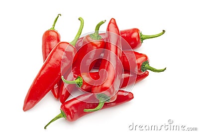 Red chilies Stock Photo