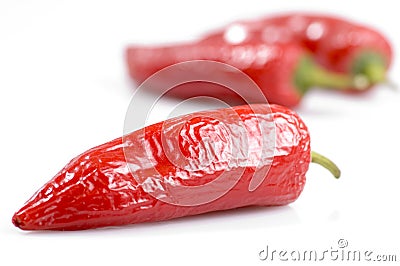 Red chilli pepper Stock Photo