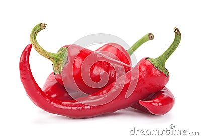 Red chilli pepper Stock Photo