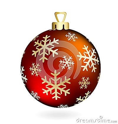 Christmas ornament stock illustration. Illustration of shiny - 3039981