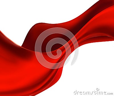 Red cloth Stock Photo