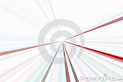 Red color background abstract light. line zoom Stock Photo