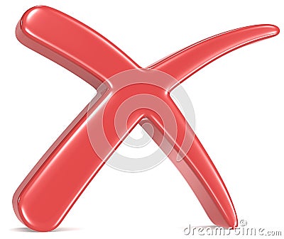 Red Cross mark. Stock Photo