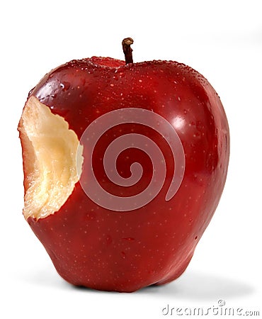 Red Delicious Apple Stock Photo