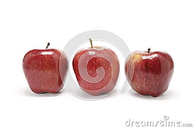 Red Delicious Apples Stock Photo