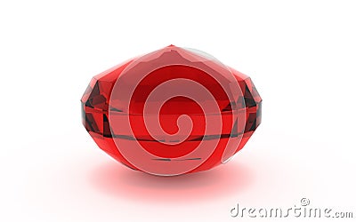 Red diamond Stock Photo