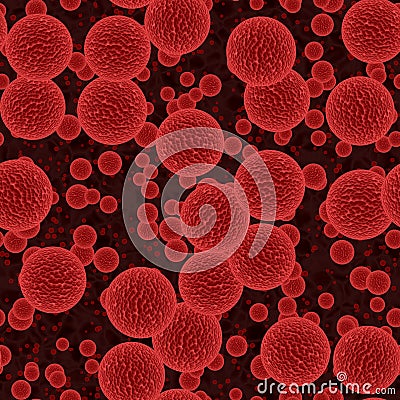 Red digitally rendered blood texture Stock Photo