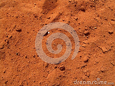 Red Dirt Stock Photo