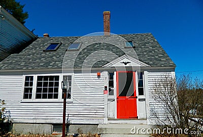 Red door Stock Photo