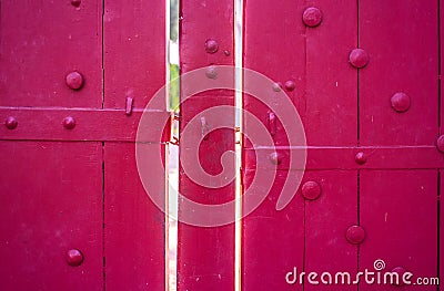 Red door Stock Photo