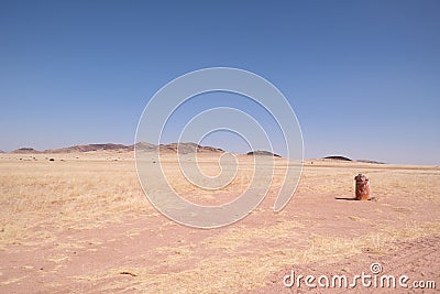 Red Drum Namibia Editorial Stock Photo