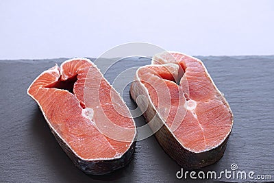 Red fish for cooking hot dishes Stock Photo