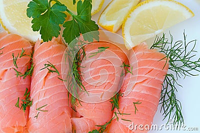 Red fish, salmon Stock Photo