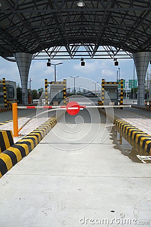 Red forbidden traffic sign Stock Photo