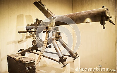 Red Fort Museum of Arms and Weapons, New Delhi, Jul 21, 2018: Arms and Weapons Showcased here in Galleries includes Arrows, Swords Editorial Stock Photo