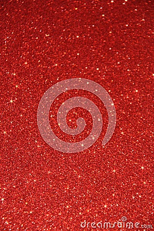 Red Glitter Background Stock Photo