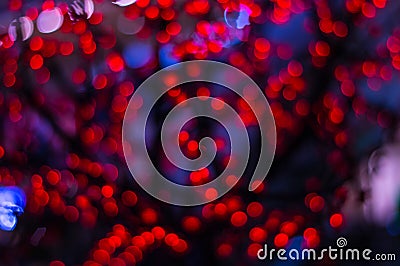 Red glitter texture Colorfull Blurred abstract Stock Photo