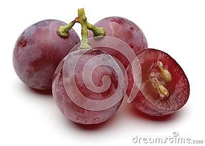 Red grape Stock Photo