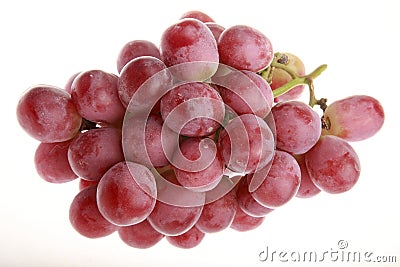 Red grapes Stock Photo