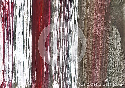 Red gray lines abstract painting background texture Stock Photo