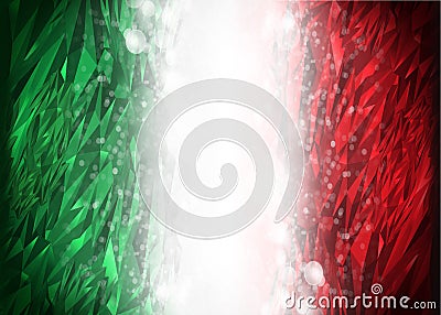 Red and green background ready for your text Stock Photo