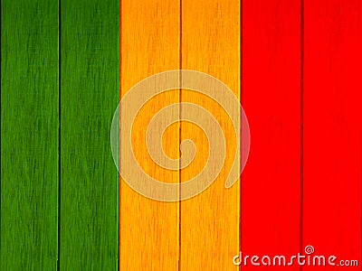 Red green yellow color splat Stock Photo